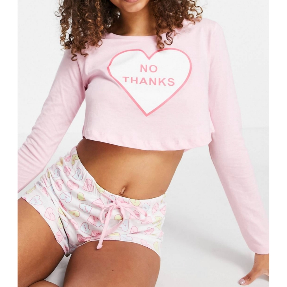 Heart pajama Set